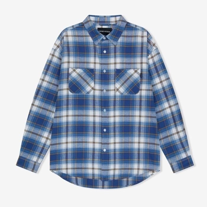 YESEYESEE Flannel Check Shirt