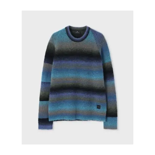 PS Paul Smith Gradient Stripe クルーネックニット
