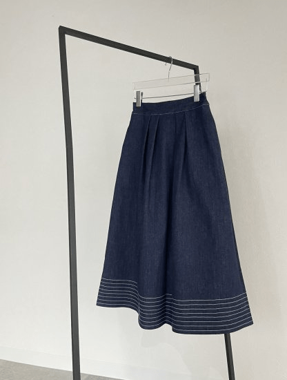 BayBee stitch denim skirt