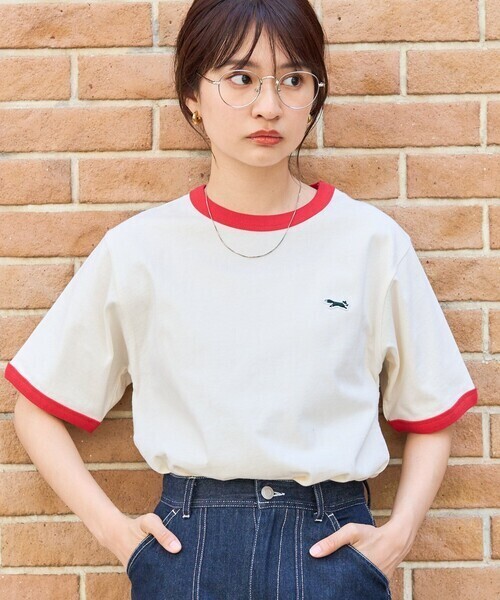 FREAK'S STORE TOWN CRAFT × FREAK'S STORE theFOX リンガーTシャツ