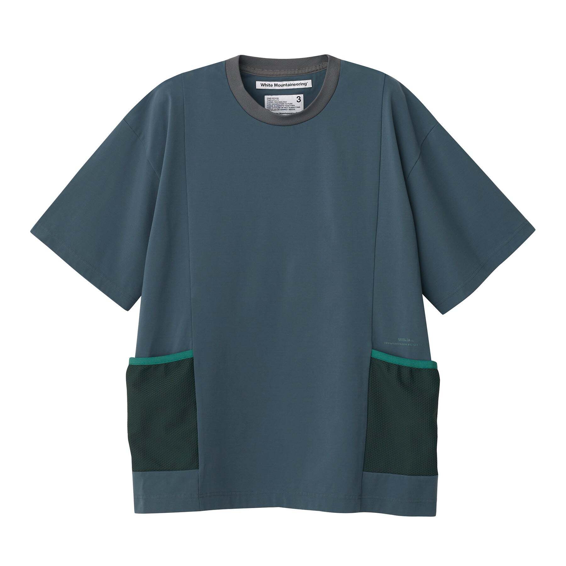 WHITE MOUNTAINEERING SIDE POCKETS T-SHIRT