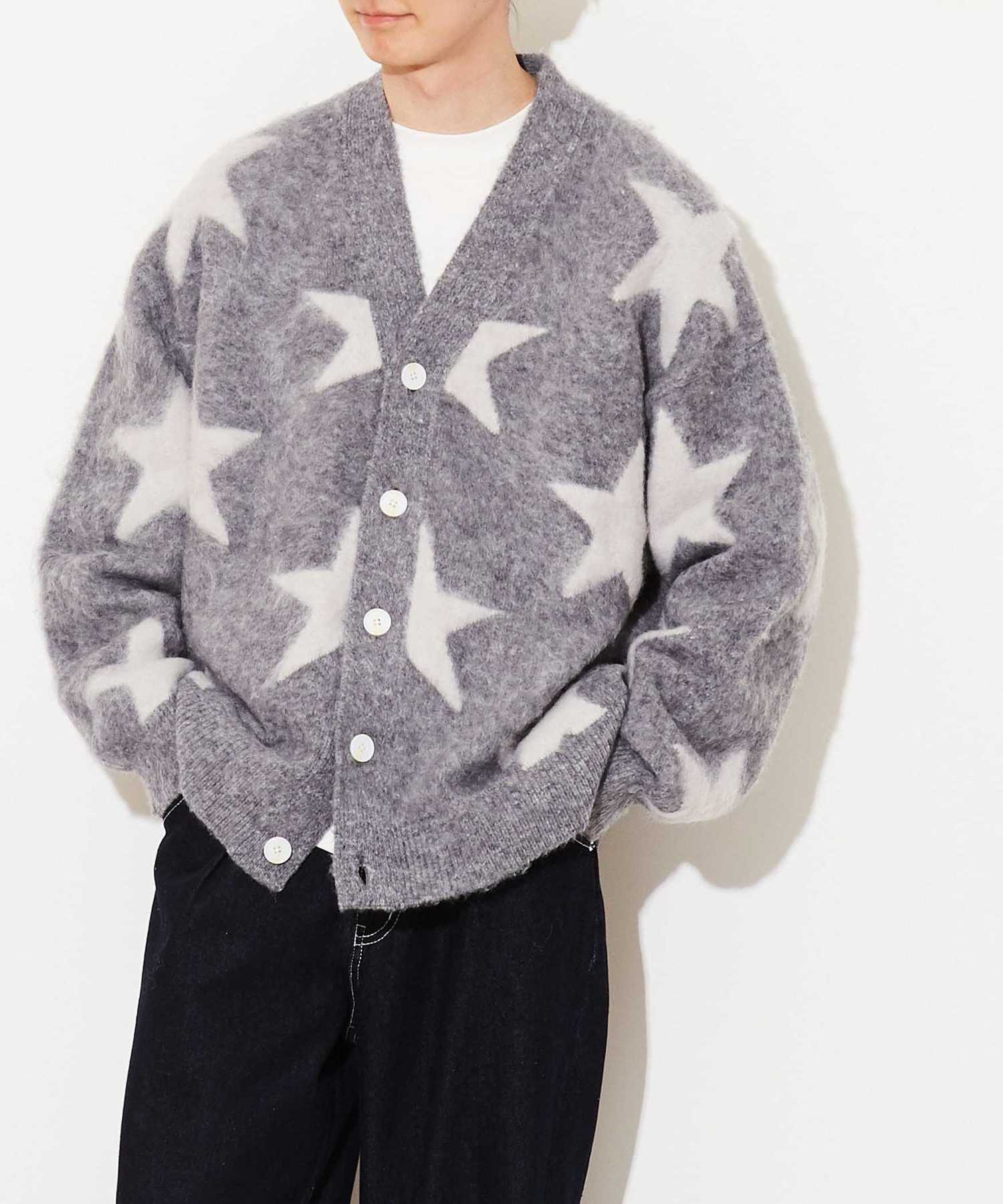 CONVERSE TOKYO STAR★ SHAGGY KNIT CARDIGAN