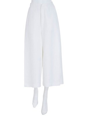 LagunaMoon サイドタックワイドクロップドパンツ