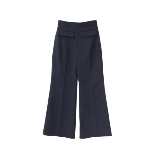 Aimeine フラップハイウエストワイドパンツ