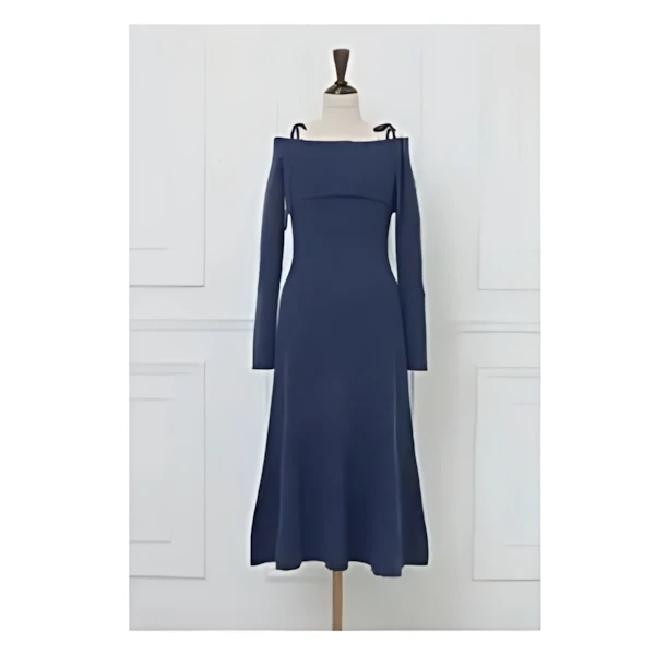 MISTREASS Sparkling Knit Layered Dress