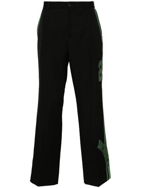 Off-White ロゴパッチ パンツ