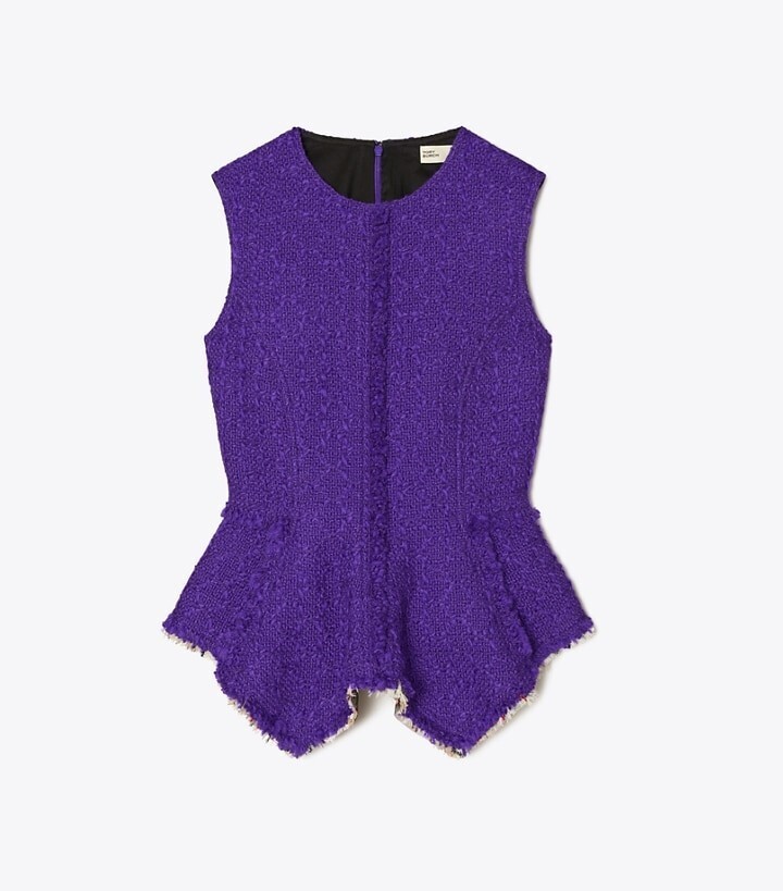 Tory Burch バスケットウィーブ ツイード トップス