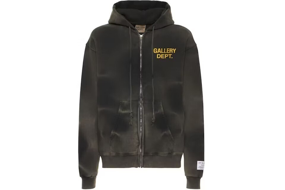 Gallery Dept. Vintage Tie-Dye Full Zip Hoodie