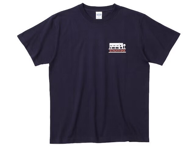 世田谷ベース 世田谷ベース シルエットマーク Tシャツ ネイビー
