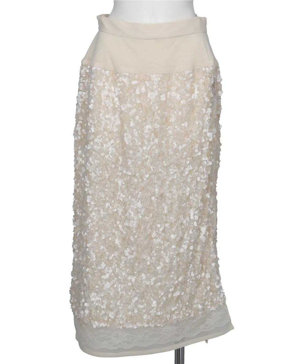 Chika Kisada SEQUIN+LACE SKIRT