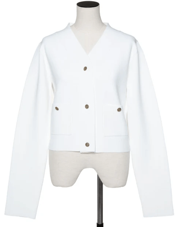 CHIEKO+ knit jacket