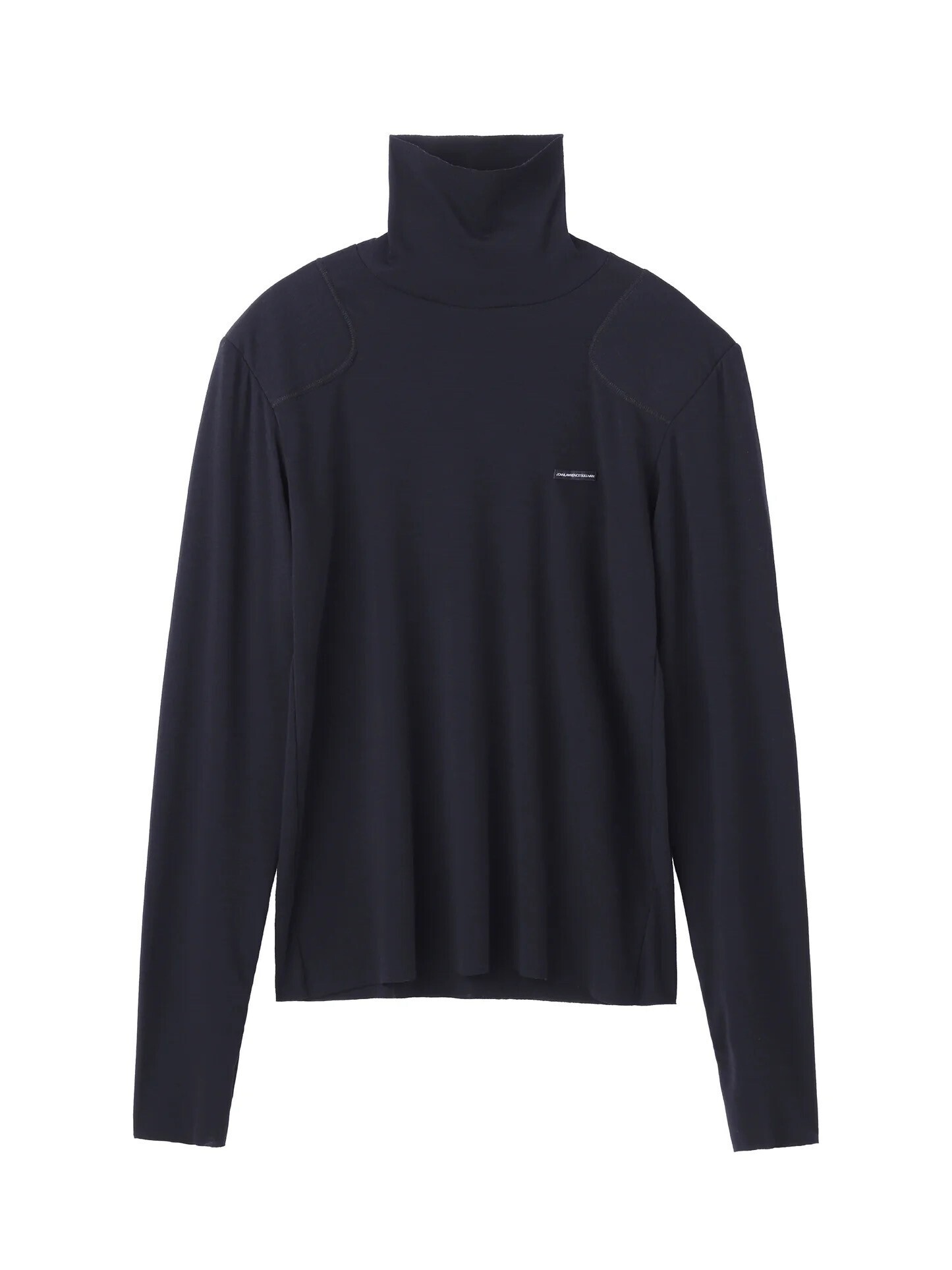 JOHN LAWRENCE SULLIVAN WOOL RIB TURTLE NECK COMMAND TOP