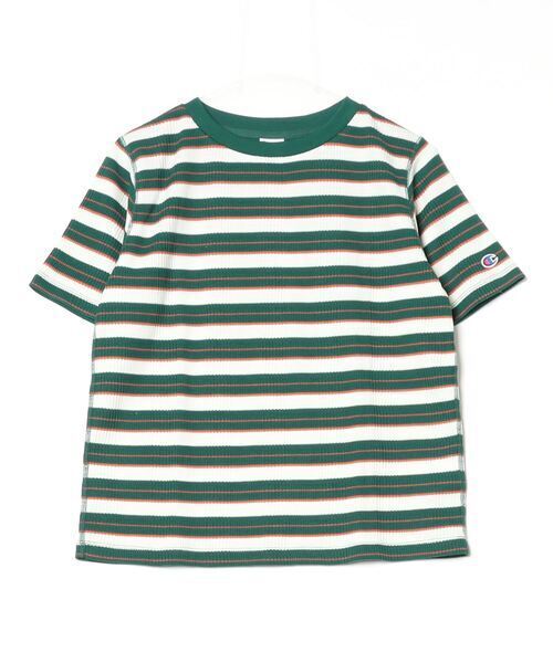 Champion BORDER SHORT SLEEVE T-SHIRT_