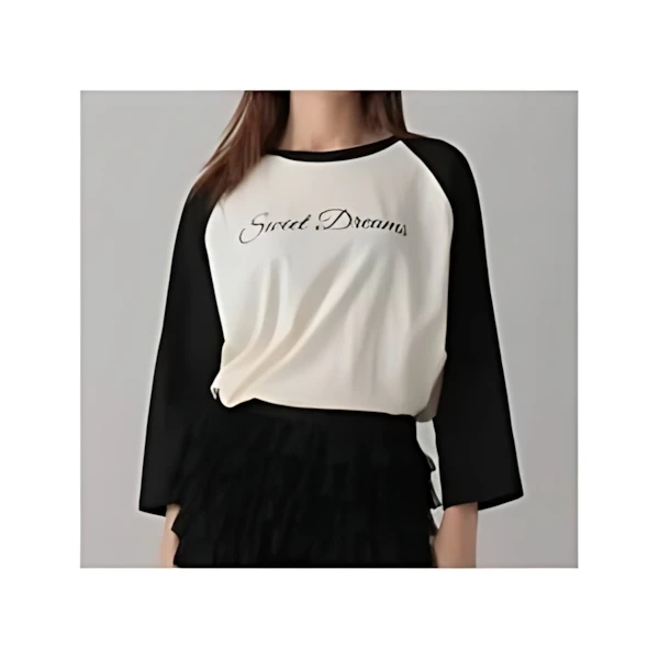 FOREVER 21 ラグランロゴＴシャツ