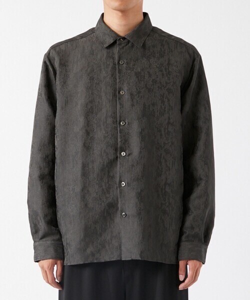 UNITED TOKYO リネンライクジャガードシャツ L/S
