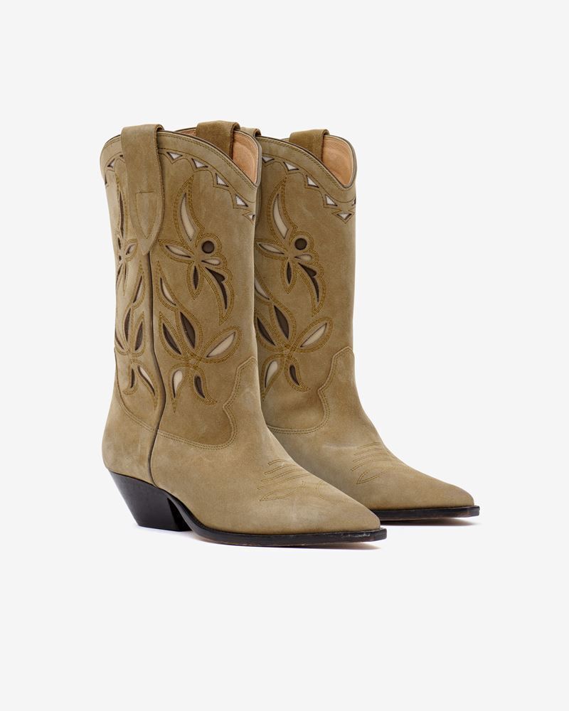 ISABEL MARANT DUERTO スエード ウエスタンショートブーツ