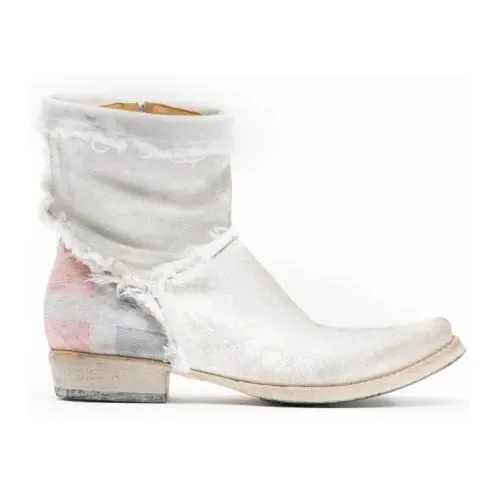 NO／FAITH STUDIOS TEXAN BOOTS FLAG WHITE