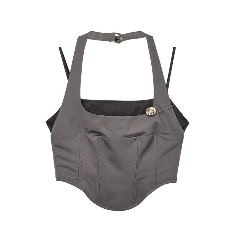 2000ARCHIVES Layered Corset Top