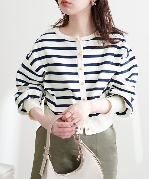 natural couture ニットカーディガン
