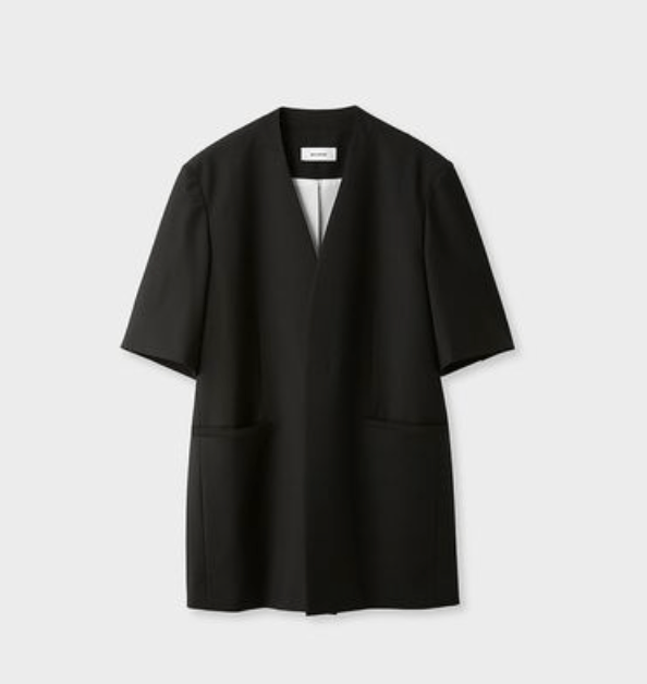 MIESROHE ハーフスリーブジャケット