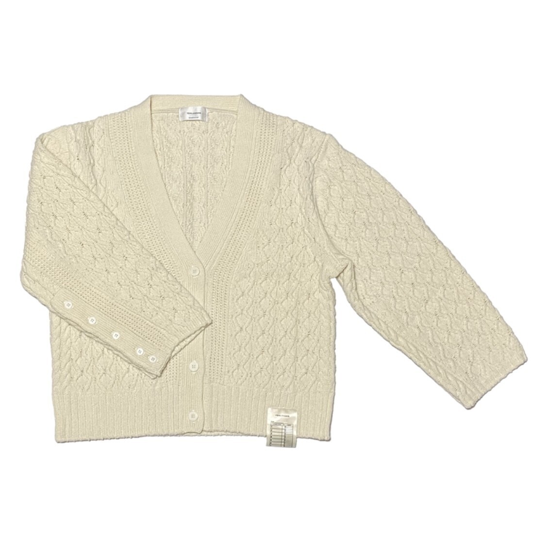 YONLOKSAN GROUND KNIT CARDIGAN