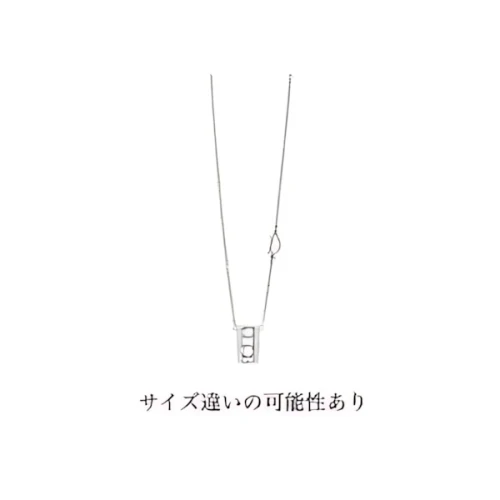 DAMIANI White gold diamond necklace
