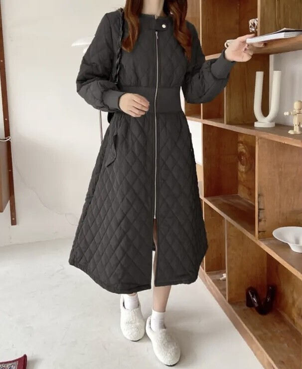 ABITOKYO キルティングロングコート
