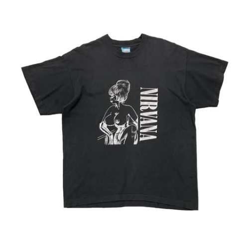 NIRVANA 1980’S  ”STRIPPER”インディーズ期 バンドＴシャツ