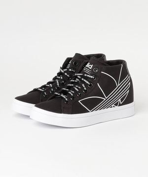 adidas ABC-MART限定　COURTVANTAGE HEEL BLK/WHT