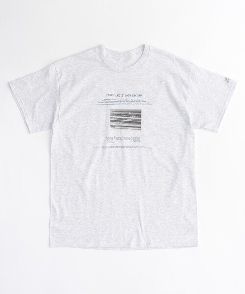 MAISON SPECIAL Record Photo Print T-shirt