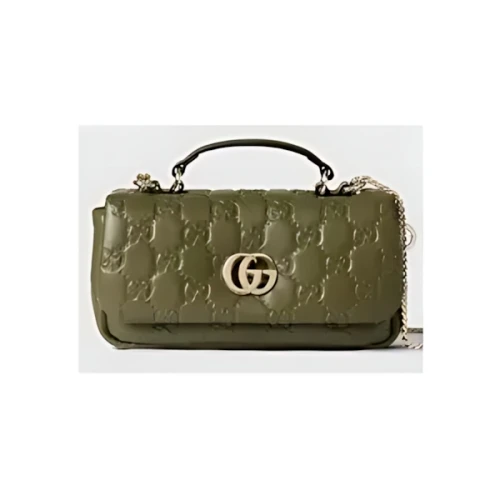 GUCCI 〔GGミラノ〕ミニ トップハンドルバッグ