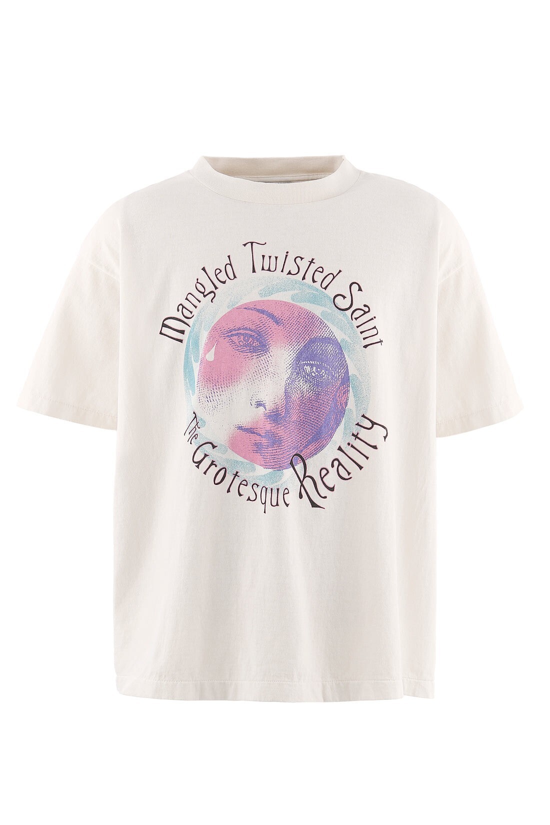 SAINT Mxxxxxx × Sean Wotherspoon SW_SS T-SHIRT/TWISTED SAINT / WHT