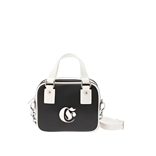 EVRIS ワンポイントバイカラーショルダーBAG