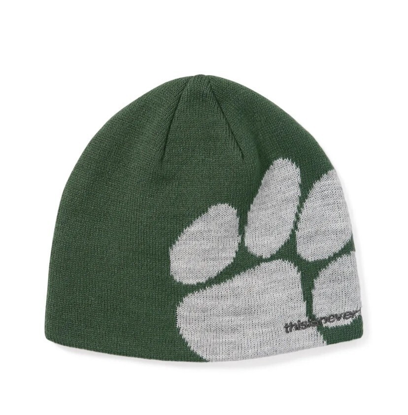 thisisneverthat® Big PAW Beanie Green