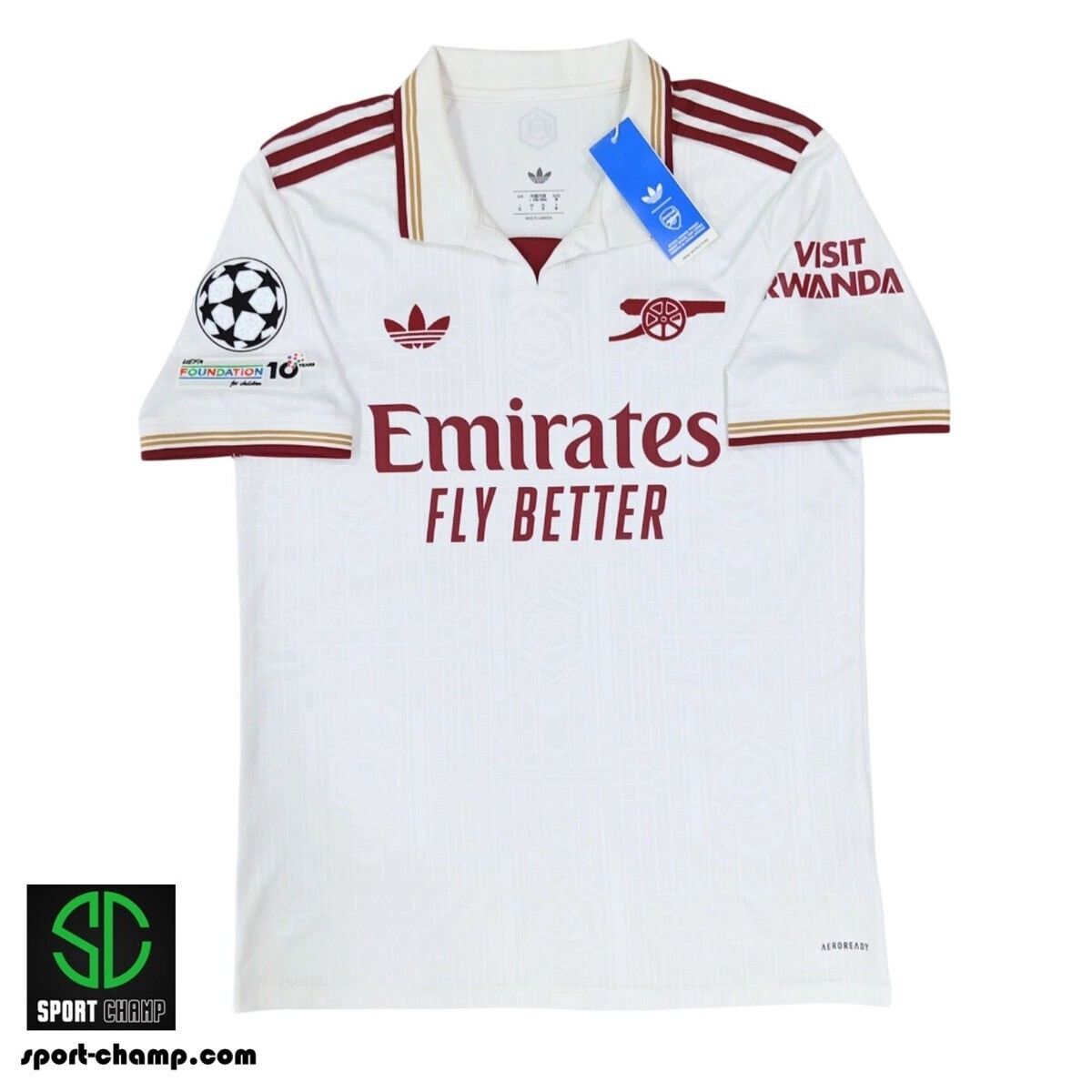 adidas ADIDAS ARSENAL 25/26 THIRD SHIRT WITH UCL PATCHES