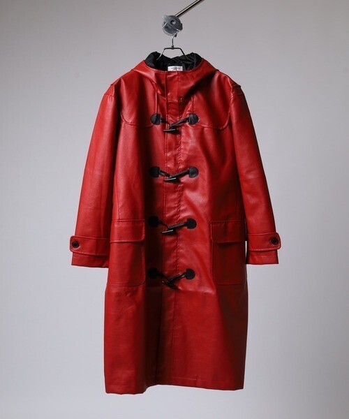 Questioning big duffel coat