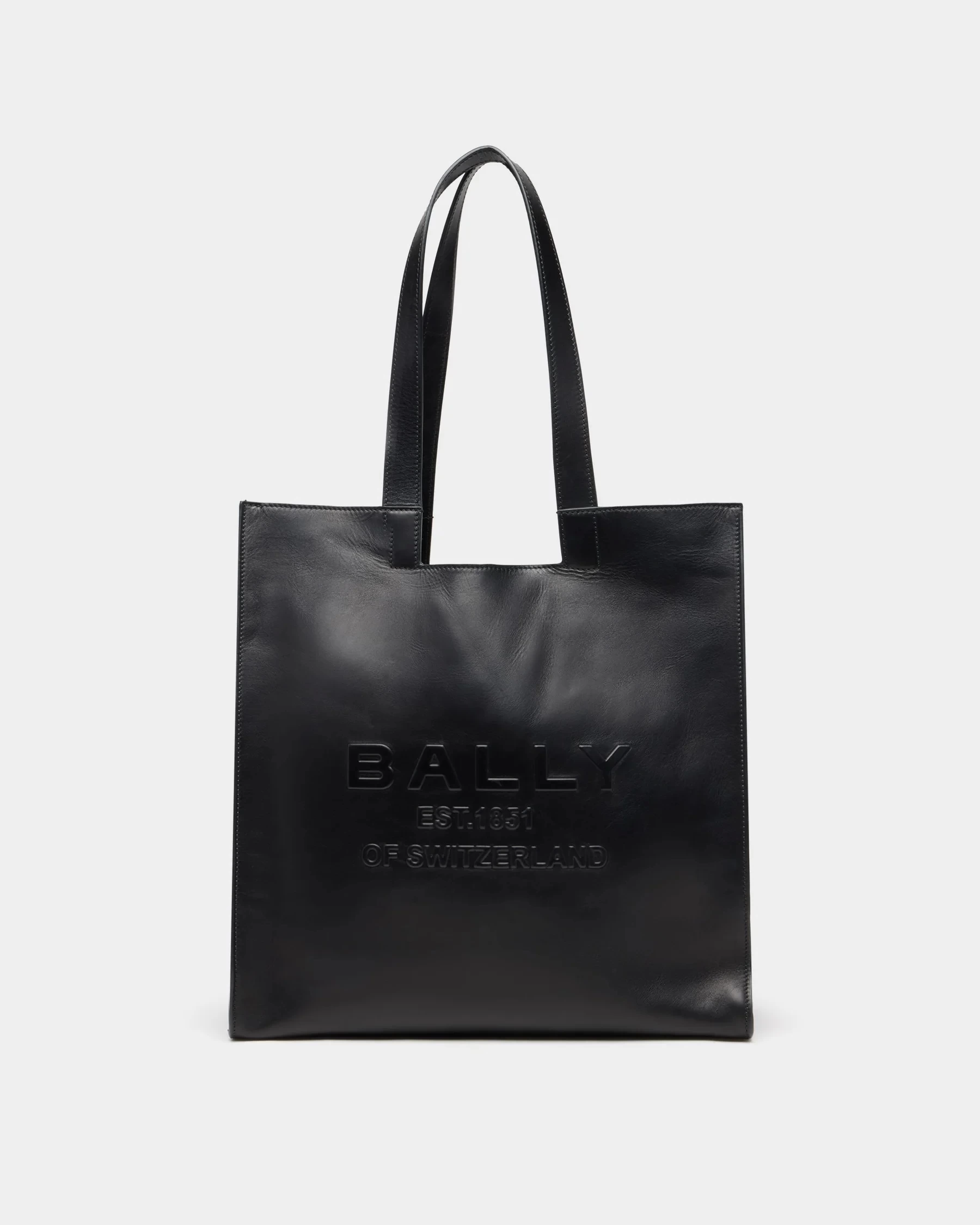 Bally Easy Bally トートバッグ ブラックレザー