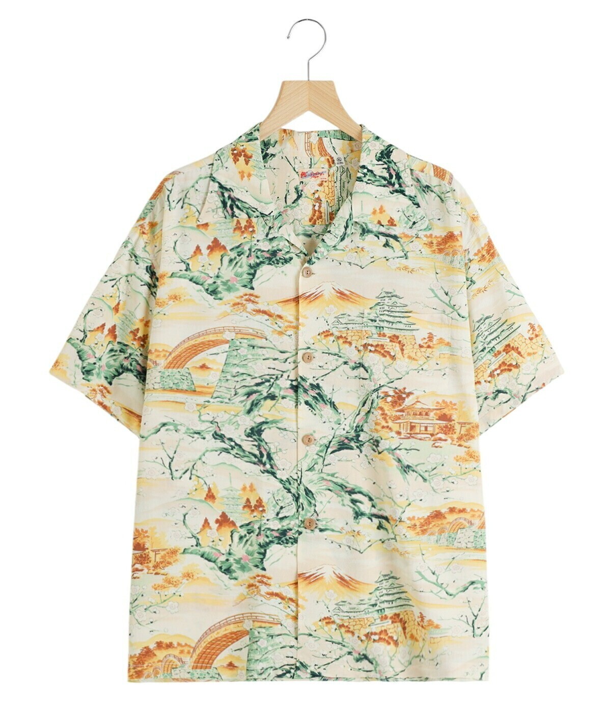 SUN SURF “SCENERY OF JAPAN“ S/S RAYON HAWAIIAN SHIRT