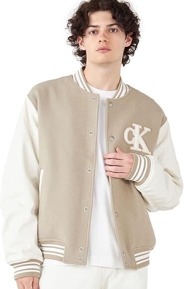 Calvin Klein バーシティ ボンバー ジャケット