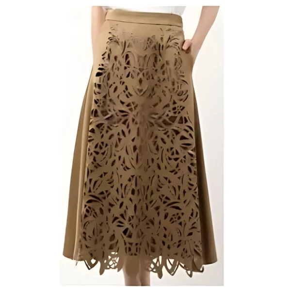 Ameri VINTAGE CUTTING LACE SKIRT