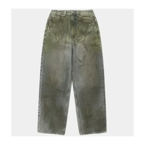 Andersson Bell BOTANICAL-PRINT JEANS