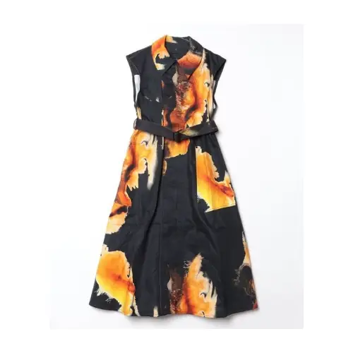 Y-3 Y-3 AOP UT TWILL DRESS