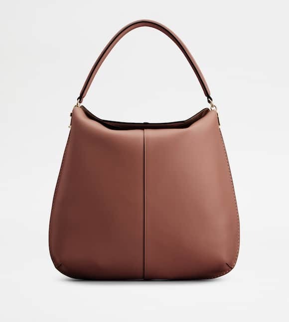 TOD'S トッズ T ケース レザー ホーボー バッグ ラージ