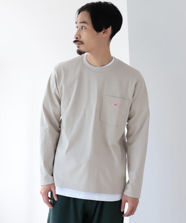 DANTON Pocket Long Sleeve Tee