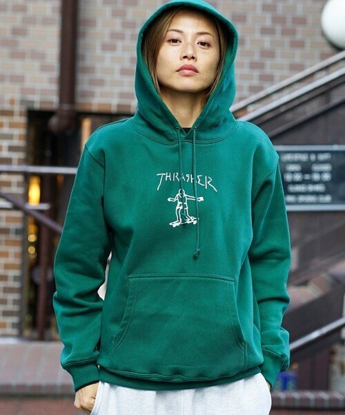THRASHER GONZ ART HOODIE SWEAT PARKA