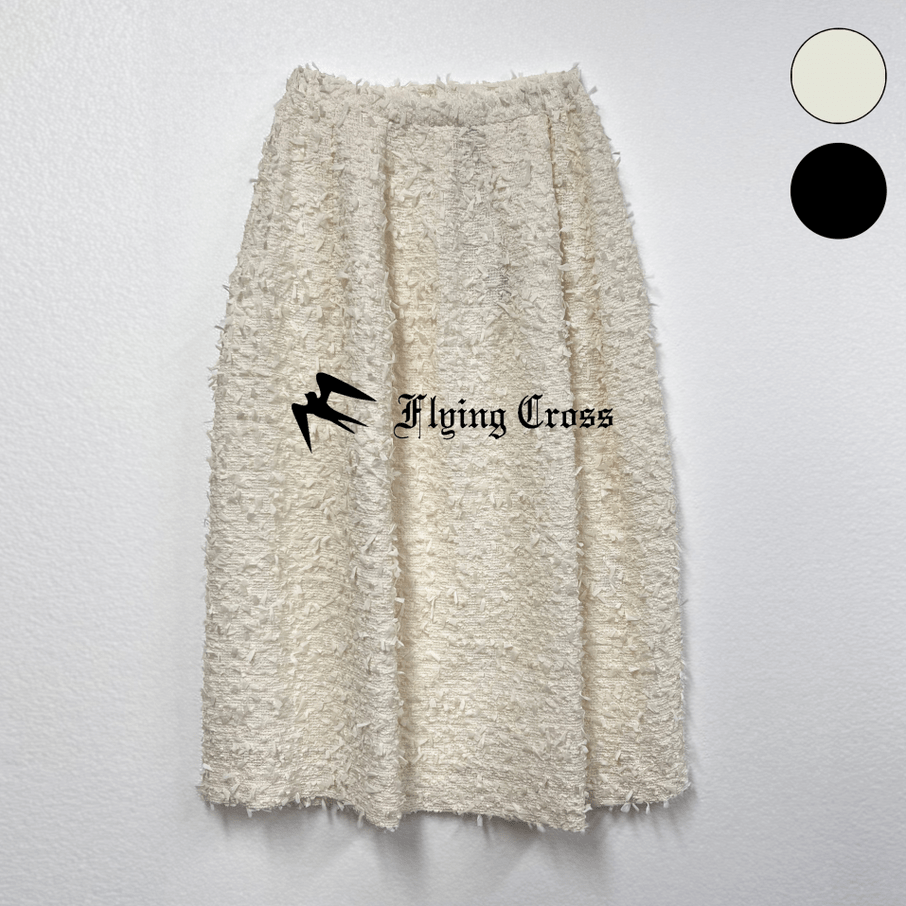 FlyingCross リボンツイードスカート
