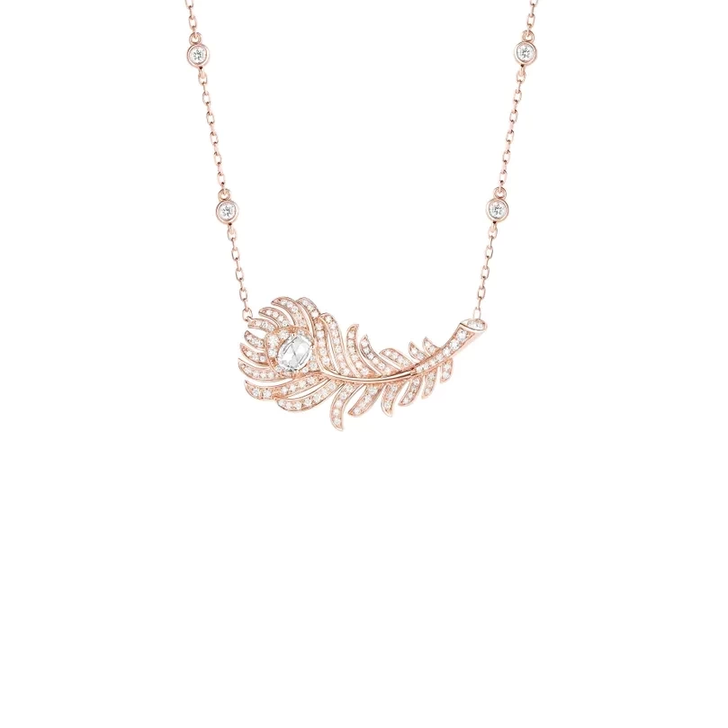 BOUCHERON PLUME DE PAON プリュム ドゥ パオン ペンダント スモール