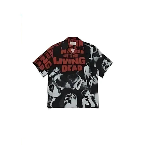 WACKO MARIA NIGHT OF THE LIVING DEAD / HAWAIIAN SHIRT S/S(TYPE-1)