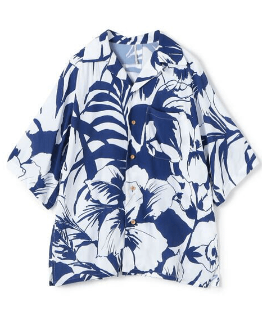 TOMORROWLAND BUYING WEAR m's brague ショートスリーブアロハシャツ