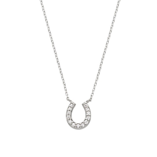 Vendome Aoyama プラチナ馬蹄 ネックレス